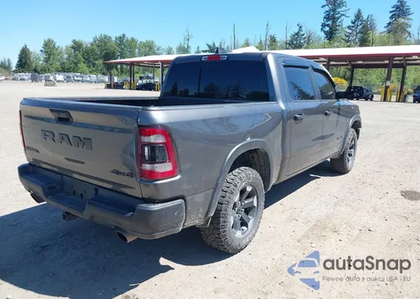 2021 Ram 1500 Rebel 4X4 5'7 Box z USA, uszkodzony, nr VIN 1C6SRFLT4MN508768